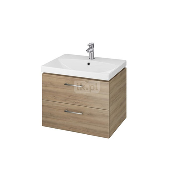 SET 803 LARA CITY 60 ORZECH DSM (SZAFKA+UMYWALKA)