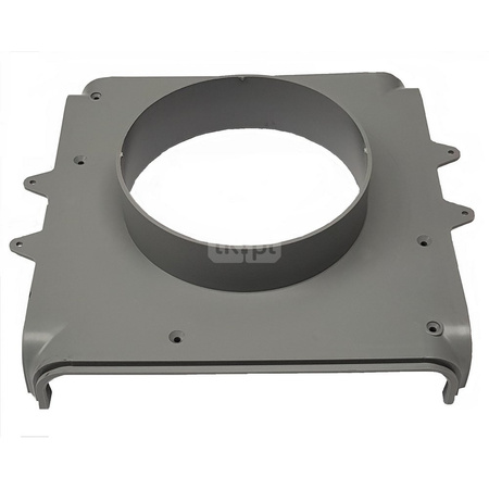 Płyta rozdzielacza TopFlex z króćcem DN160 bakteriobójcza, antystatyczna