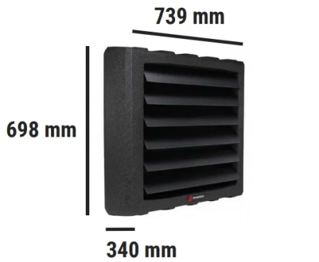 Nagrzewnica wodna Reventon REV WHHC20-3S-1759 22kW