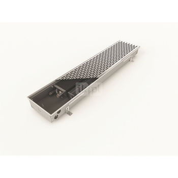 Grzejnik konwektorowy ZEHNDER Terraline Neo 90/4600mm, kolor Aluminiowy Naturalny, moc 5013W