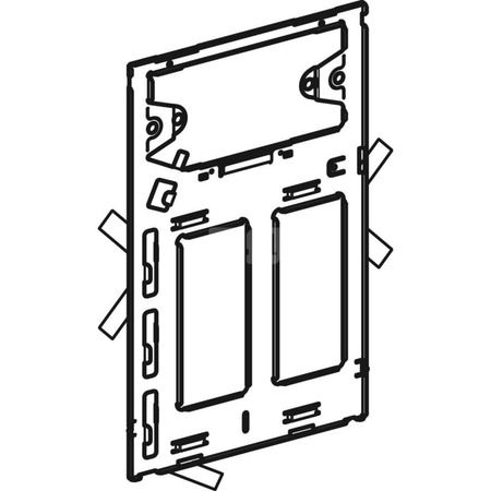 Element mocujący płyty ozdobnej AqC