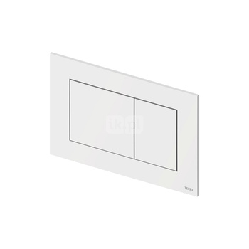 TECEnow - przycisk spłukujący do WC z tworzywa, biały