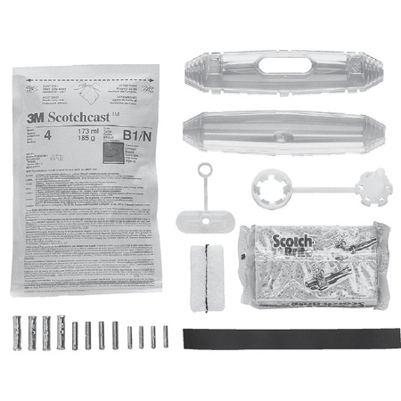 Akcesorium elektryczne do pomp (kabel), WILO - Zestaw zalewany- łączeniowy 4X1,5 bis 4X10mm