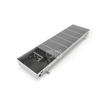 Grzejnik konwektorowy ZEHNDER Terraline Neo 140/4100mm, kolor Aluminiowy Naturalny, moc 4200W