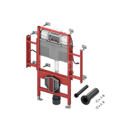 TECEprofil - stelaż podtynkowy do WC dla osób niepełnosprawnych ze spłuczką podtynkową