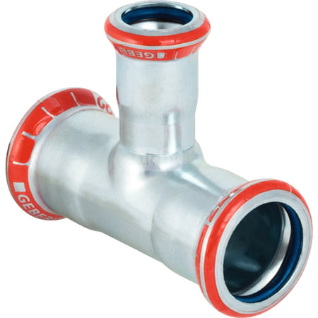 Trójnik Geberit Mapress C-Stahl FKM redukcyjny d108-76,1