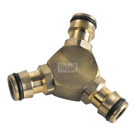 Złącze 3-drogowe mosiężne