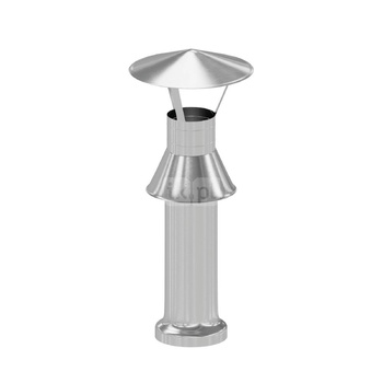 Zakończenie dachowe stalowe DN80/130mm