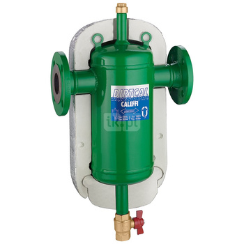 DIRTCAL - Separator zanieczyszczeń. Przyłącza kołnierzowe. Izolowany DN150