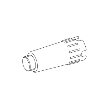 TECEflex - Korek z tworzywa do prób cisnien. czerwony