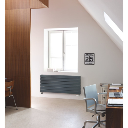 Grzejnik żeberkowy ZEHNDER Roda, 1400/296mm, kolor Biały, moc 452W