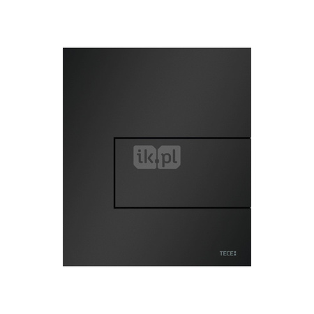 TECEsquare - przycisk spłukujący z metalu do pisuaru, czarny matowy