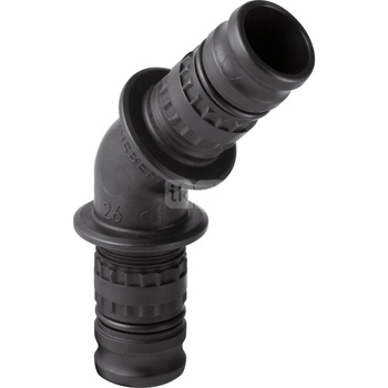 Kolano  GEBERIT  Mepla  PVDF  x PVDF 40mm  x 40mm  DN 32 x DN 32 (Końcówka wciskowa x Końcówka wciskowa)