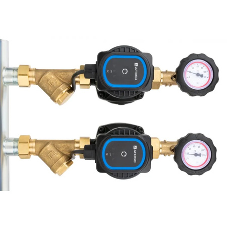 Zestaw mieszający ze sprzęgłem hydraulicznym BPS 900 AP, dwa człony bez mieszania, pompy AFRISO APH