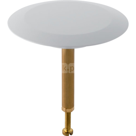 Korek syfonu wannowego, chrom-mat