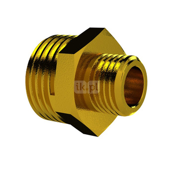 Nypel redukcyjny skręcany, GZ/GZ 1/2x3/8