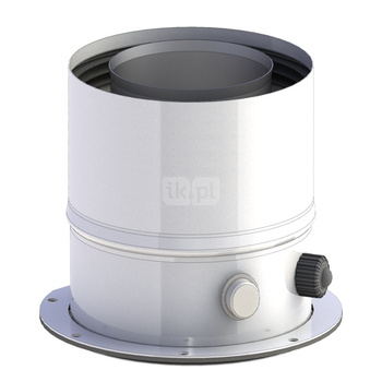 Złaczka kotła z króćcem Unical MF Verticale Ø60/100 z uszczelką