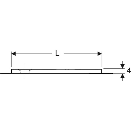 Brodzik kwadratowy Geberit Olona 120x120 cm, biały