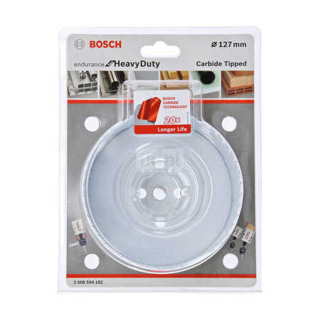 Piła otwornica z węglików spiekanych z technologią Endurance for Heavy Duty 127 mm