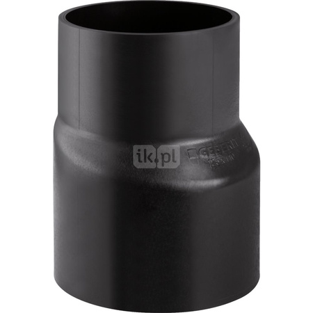 Zwężka niesymetryczna długa  redukcja GEBERIT HDPE Polietylen x Polietylen 315mm  x 200mm  DN 300 x DN 200 (Króciec z tworzywa sztucznego do spawania/zgrzewania x Króciec z tworzywa sztucznego do spawania/zgrzewania)