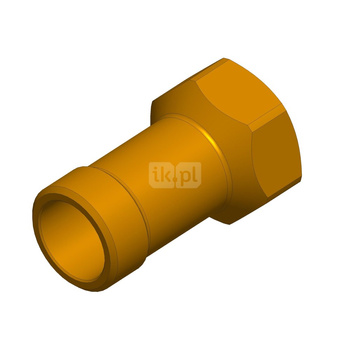 Przedłużka rury DN25, L100, G1 1/4A