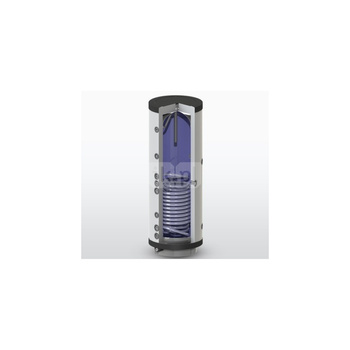 Wymiennik pionowy z dwiema niezależnymi wężownicami dolnymi DUO-SWGJ-S DUO-S obudowa z tworzywa z dwiema wężownicami w izol. 70