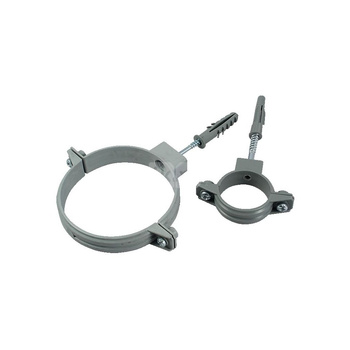 Uchwyt do rur 50 PCV plastikowy