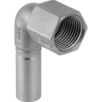 Kolano Geberit Mapress Edelstahl przejściowe 90° z gw.wewn. d15-Rp1/2