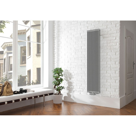 Grzejnik drabinkowy GORGIEL IBERIS V, 1000/190mm, kolor KREM, moc 327W