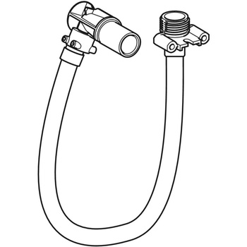Wężyk kompletny do skrzynki funkcyjnej do baterii stojących Geberit Brenta/Piave