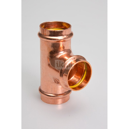 Gaz Trójnik Równoprzelotowy 22mm