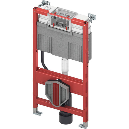 TECEprofil - uniwersalny stelaż podtynkowy do WC ze spłuczką podtynkową uruchamianą z góry lub od przodu, wysokość 980 mm