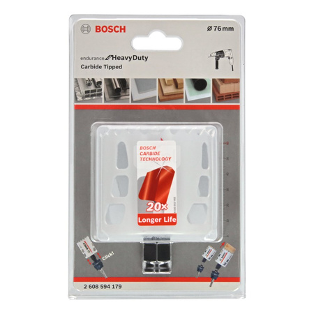 Piła otwornica z węglików spiekanych z technologią Endurance for Heavy Duty 76 mm