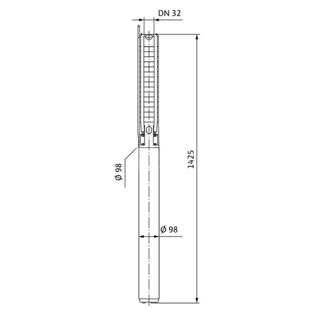 Pompa głębinowa WILO Sub TWI4 częstotliwość 50 Hz, moc 1.5kW, prędkość obrotowa 2830obr/min