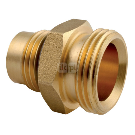 Nypel 1/2"x3/4" do przepływomierzy RKPP_T, profil 39 mm