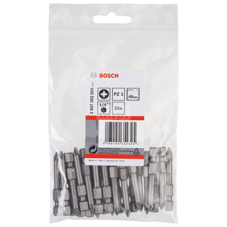 Końcówka wkręcająca Extra Hart PZ 1, 49 mm