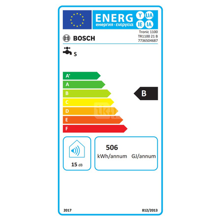 Przepływowy podgrzewacz wody TR1100 21 B sterowany hydraulicznie