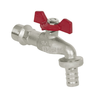 SENA zawór czerpalny, 1/2 GZ x 3/4 GZ x 15, uchwyt motylkowy