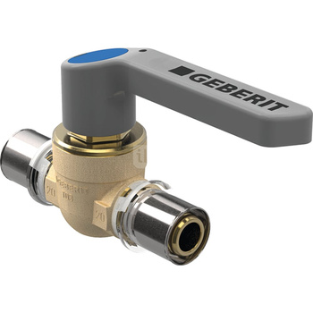 Zawór kulowy Geberit Volex z dźwignią uruchamiającą d50