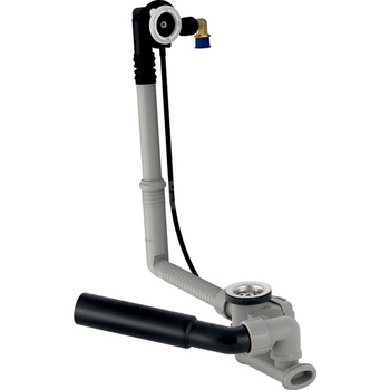 Zestaw odpływowo-przelewowy do wanien, do baterii podtynkowej