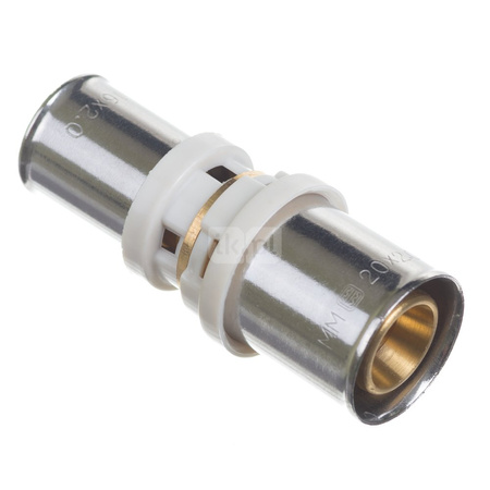 Złączka prosta zaprasowywana redukcja QIK XPRT Mosiądz 32mm x 26mm (ZZ x ZZ)