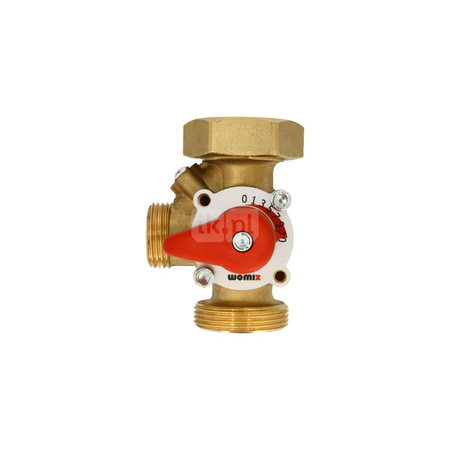 Zawór mieszający 3-dr. MIX MT 25 – DN 25 z nakrętką G 1 1/2”, kv 8,3