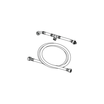 TECEprofil - zestaw przyłączeniowy do uniwersalnych stelaży WC dedykowanych do ceramik myjących o wysokości 1120 mm