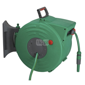 Zwijacz automatyczny ścienny z wężem 1/2" i złączkami