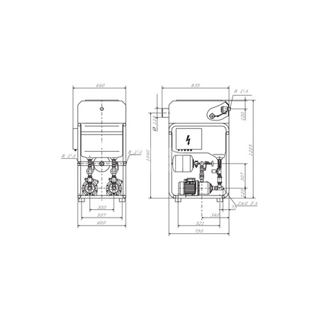 Pompa do ścieków WILO RainSystem AF50 Hz / 3.138m³/h / 0.91W