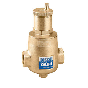 DISCAL - Separator powietrza. Przyłącza z gwintem wewnętrznym z odwodnieniem 1 1/2"