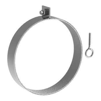 Opaska mocująca fi160mm do stropu-montaż na pręcie gwintowanym