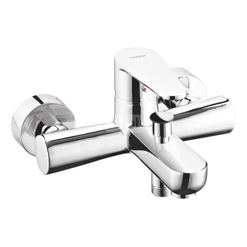 ALGEO bateria wannowa ścienna, chrom