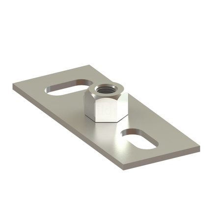 N-ST-M8 Płytka mocująca pręt M8