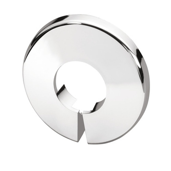 ROZETA ŚCIENNA POJEDYNCZA 1/2''-22 - chromowana